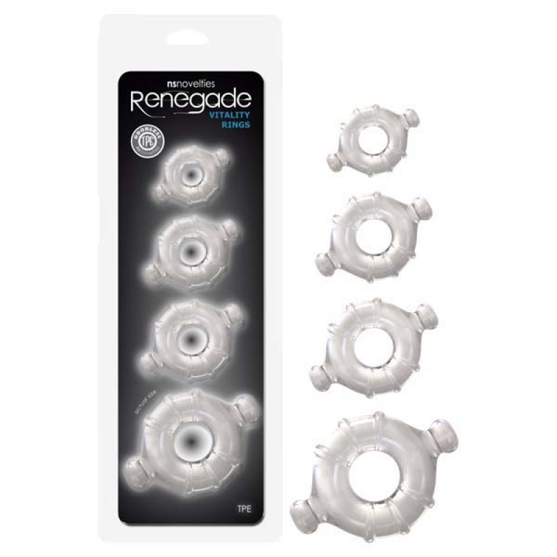 Renegade Vitality Rings - Clear